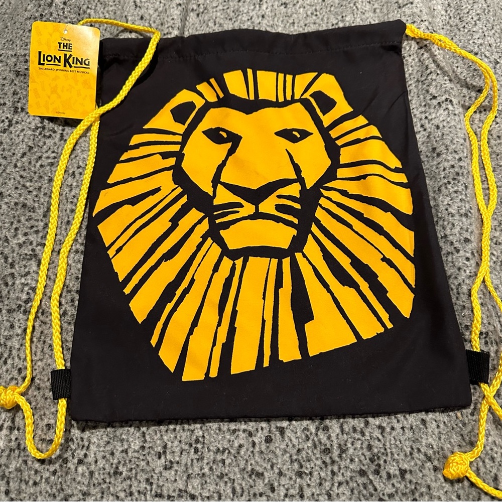 Disney Lion King drawstring cinch bag